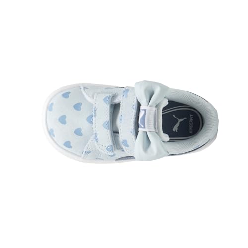 PUMA Toddler Girls Suede Classic Lf Re-Bow V Slip On Sneakers Shoes Casual - Blue4