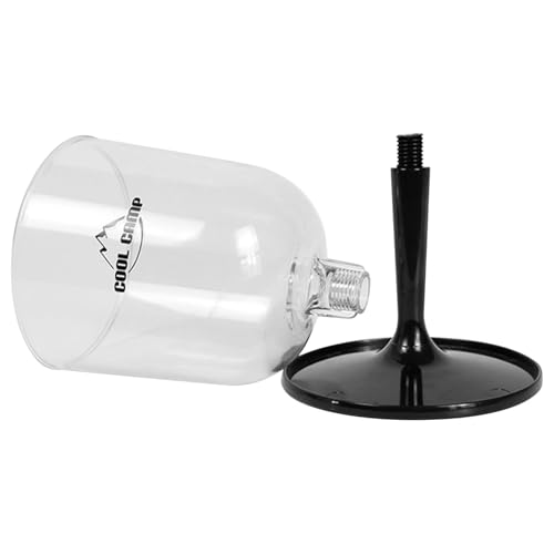 Detachable Goblet - Shatterproof Base Stem, Portable Travel Liquid Container, Removable Outdoor Beverage Vessel, Reusable Resin 