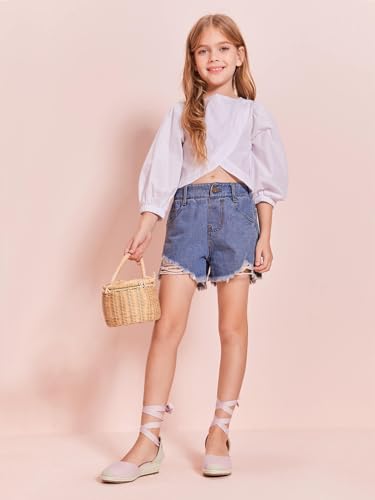 Image of Coutgo Girls Espadrille Platform Wedge Sandals Closed Toe Lace Up Ankle Strap Summer Shoes Toddler Little Big Kid