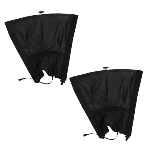 GLEAVI Djustable Hiking Leg Guards 2 Pieces Rainproof Sand Leg Protectors Snow Boot Guards for Outdoor Activities