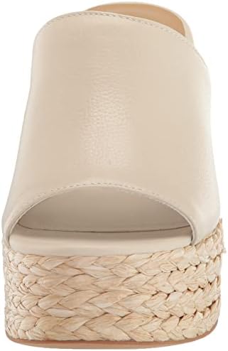 Dolce Vita Women's Elora Heeled Sandal, Ivory Leather, 10 | Image 1