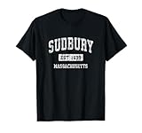 Photo Gallery sudbury massachusetts ma vintage sports design stabilito maglietta Photo Gallery sudbury massachusetts ma vintage sports design stabilito maglietta