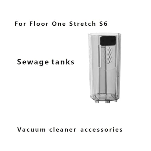 Vacuum Cleaner Clean Water Tank and Dirty Water Tank. Comaptible for Tineco Floor One Stretch S6, Wet/Dry Vacuum Cleaner Parts(Dirty Water Tank)