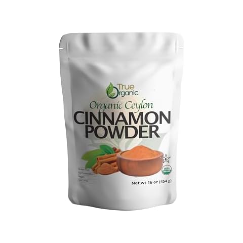 True Organic Ceylon Cinnamon Powder, 1 Pound Bulk Bag Cover