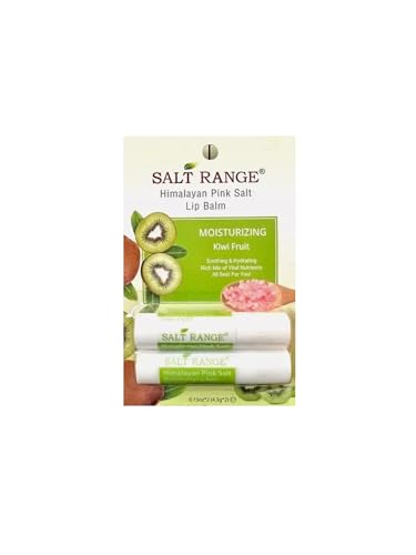 Salt Range Himalayan Pink Salt Lip Balm, Kiwi Fruit Moisturizing, 0.15 oz, 2-Count image 2