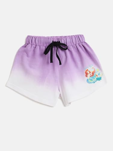Image of Li'l Tomatoes Girls Cotton Looper Shorts | Summer Casual Wear | Elastic Waist with Drawstring | Soft & Comfortable | 7-16 Years