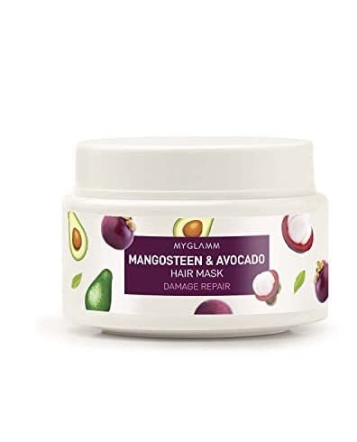 MyGlammSuperfoods Mangosteen & Avocado Hair Mask-50gm |All Hair Type