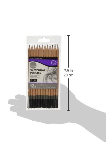 DALER ROWNEY - Pochette de 4 crayons graphite Artists - Atelier Phuong DALER ROWNEY - Pochette de 4 crayons graphite Artists - Atelier Phuong