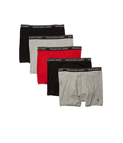 Polo Ralph Lauren Underwear Men's 5 Pack Classic Fit Boxer Briefs