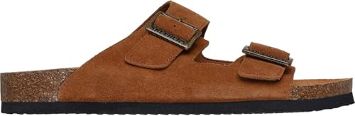 Skechers - Mens Aidan - Leelan Slide Sandal, Color Chestnut, Size: 11 M US4