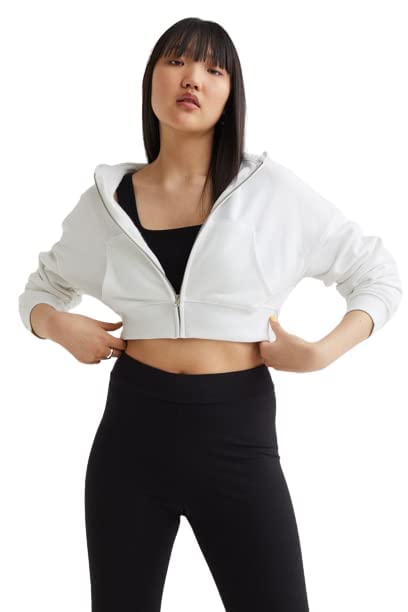 Image of Women Cotton Blend Hooded Sweatshirt