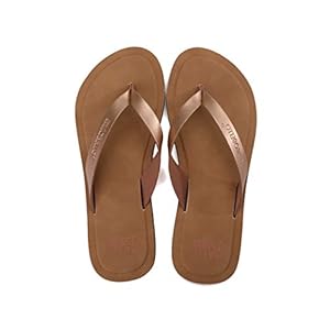 ARRIGO BELLO Teenslippers Dames PU Leer Antislip Slippers Vrouwen Sandalen Zacht Zomer Maat 36-41(gouden, numeric 40)