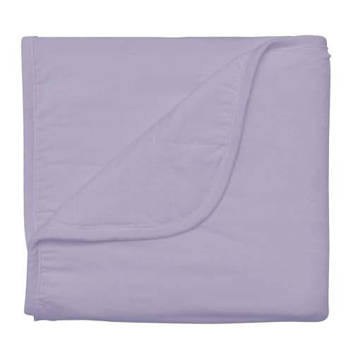 Image of Kyte BAB Baby Blanket in Taro 97% Rayon Made from Bamboo, 3% Spandex