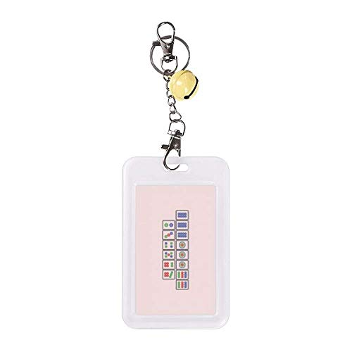 Funda protectora para tarjetas de crédito estilo Mahjong amarillo Art Deco