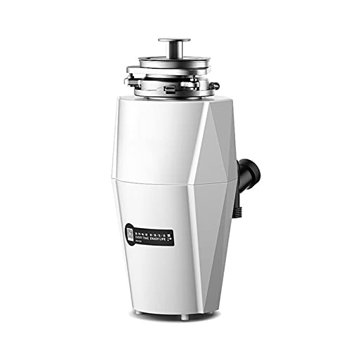 Triturador de Basura con recogedor de Alimentos, triturador de residuos domésticos, triturador de residuos de Cocina con Interruptor Inteligente inalámbrico, Apagado automático en 5 Minutos, Apto par