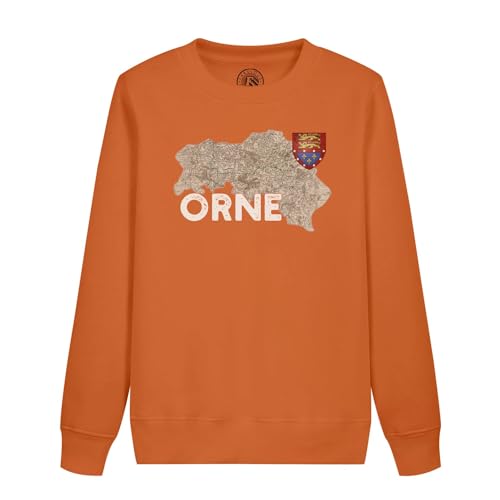 Sweatshirt enfant Orne 61 Alençon pull chaud et robuste contre le froid écolier