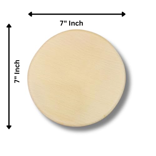 Image of Customized Personalised Engraved Wooden Photo Frame For Gift, All Shapes and Sizes for Everyone (Round-7x7)