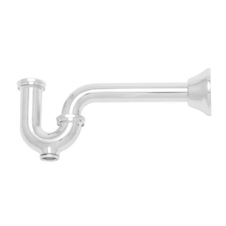 PROFLO PFPTB403 11-7/8" Adjustable Tubular P-Trap with Cleanout (1-1/2" X 1-1/2" Connections with cast body) - Chrome