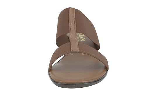 Image of ITALIAN Shoemakers Women's Sadey Stretch Fabric Elastic H Strap Dress Comfort Wedge Sandals