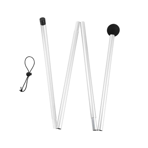 Yiju Aluminum Alloy Canopy Support Poles 160cm/200cm for Tarp and Tent Use2