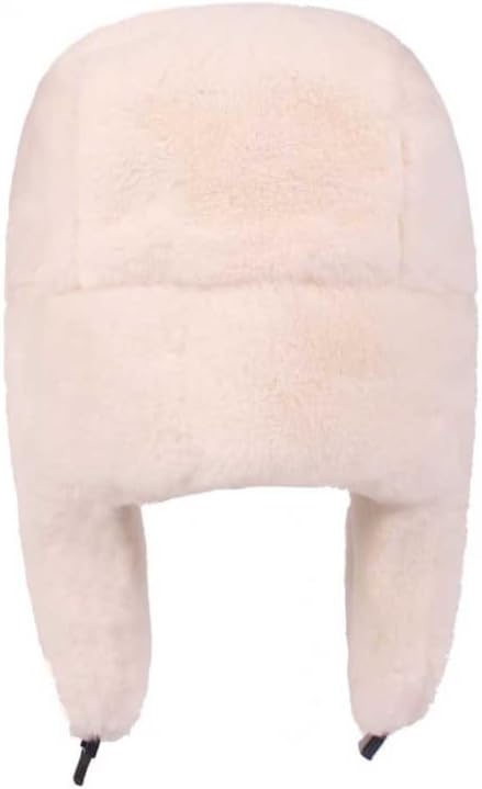 Trapper Hat, Ski Cap，Winter Warm Hat Earflap Hat Thicken Lining Snow Skiing Windproof Solid Color Beanies Bomber Cap