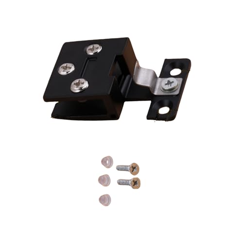 Glass Door Hinge, Display Cabinet Wine Cabinet Clamping Door Hinge Punch-Free Wine Cabinet Glass Hinge for 4-5mm Glass