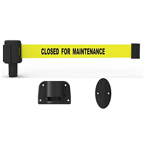 PLUS Wall Mount System, Yellow Closed for Maintenance Belt PL4112