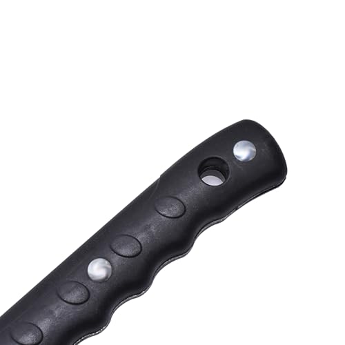 FOCMKEAS 1pce 420mm/16.54in Manganese Steel Billhook Brush Clearing Sickle for Grass,Weeding Tools for Garden,Curved Sawtooth Sickle,Machete Axe for Cutting Trees,Steel Blade Knife in Hand