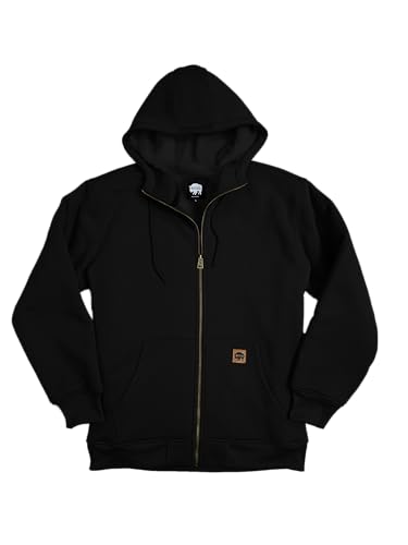 Buffalo Outdoors® Workwear Men's Sherpa Lined Hooded Sweatshirt