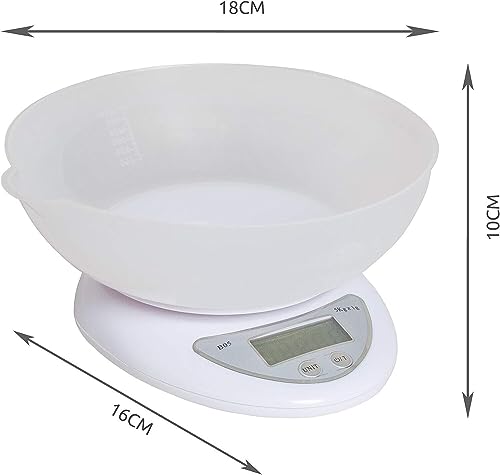 Bilancia digitale da cucina per alimenti, bilancia...
