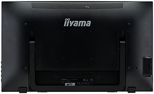 Ecran iiyama 24" ProLite T2435MSC-B2 Tactile PCAP, VA, 10 points, DVI, HDMI, DP, USB 2.0-Hub (2xOut), 6ms, Webcam & Microphone