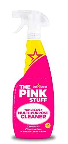 Stardrops - The Pink Stuff - The Miracle Cleaning Paste, Multi-Purpose Spray, Bathroom Foam Spray, Window & Glass Cleaner, And Cream Cleaner Bundle #TOP2