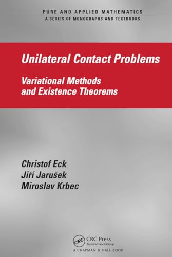 Unilateral Contact Problems (Pure & Applied Mathematics, 27)