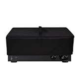 Stereo Receiver Cover, Heavy Duty Heat-resistant Waterproof Nylon Stereo Receiver Dust Protective Cover Case for Sony STRDH190 2-ch Home Stereo Receiver/STRDH590 5.2 Channel Theater Receiver (Black)