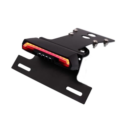 Support de plaque d'immatriculation pour XSR 900 fini en métal noir mat