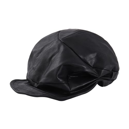 Béret femme en simili cuir souple idéal pour vos sorties urbaines et soirées entre amis