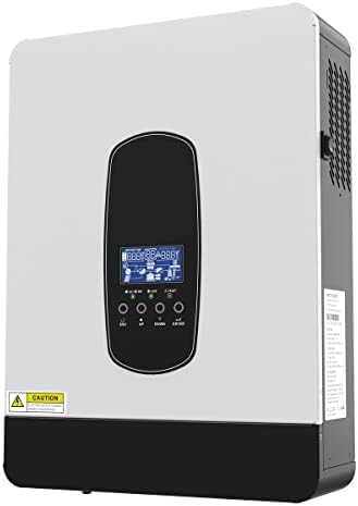 SOGTICPS 3,5 KW Solar Hybrid Wechselrichter 24V – Mit MPPT 100A, WiFi, Reinem Sinus & Netzunabhängigem Betrieb