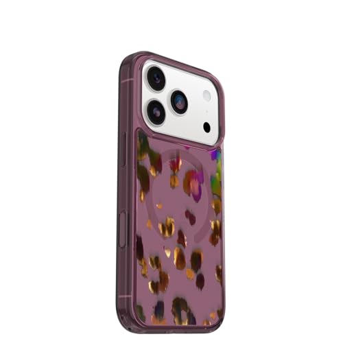 Image of OtterBox iPhone 17 Pro Symmetry Series Clear Case - Leopard Shift - Pink