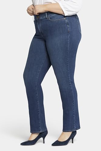 NYDJ Women's Size Marilyn Straight Ankle Jeans | Slimming & Flattering Fit, Cooper, 18 Plus3
