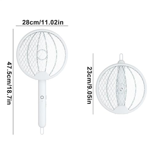 Raqueta zapper para terrazas y cenas al aire libre sin mosquitos 5