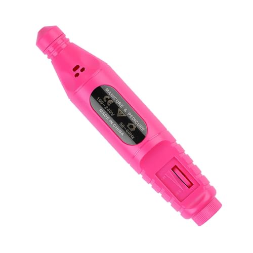FRCOLOR Polisseuse à Ongles Électrique Portable USB Outil de Manucure Compact Ponceuse à Ongles pour Nail Art Pratique à Transporter Usage Domestique Alimentation USB