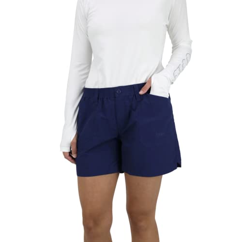 Fishing Short Long femme AFTCO anti frottement pour la navigation