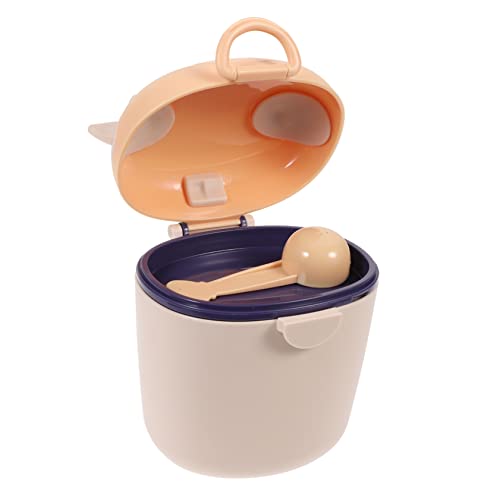 Abaodam かわいい粉ミルクの箱 スナック 処方保存容器 調合 容器 乳児用ミルク 粉ミルクの容器 携帯用粉ミルク 粉ミルク保存容器 離乳食容器 pp