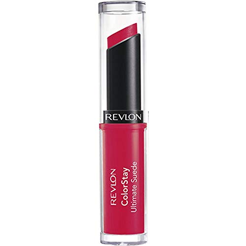 REVLON Lipstick, ColorStay Ultimate Suede Lipstick, High Impact Lip color with Moisturizing Creamy Formula, Infused with Vitamin E, 095 Finale, 0.09 Oz - image 1