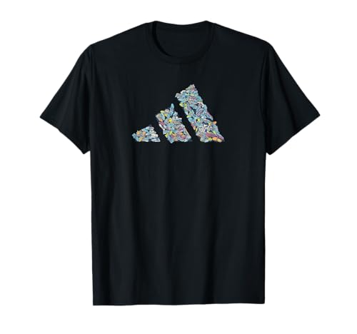 Adidas Badge of Sport Shoes Three Bar Graphic T-Shirt