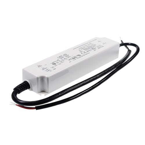Alimentation LED LPF-40-48 étanche IP67 pour un éclairage extérieur longue durée