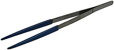 12" Ultrasonic Cleaning PVC Soft Coated Tip Steam Cleaning Jewelry Tweezer Tongs