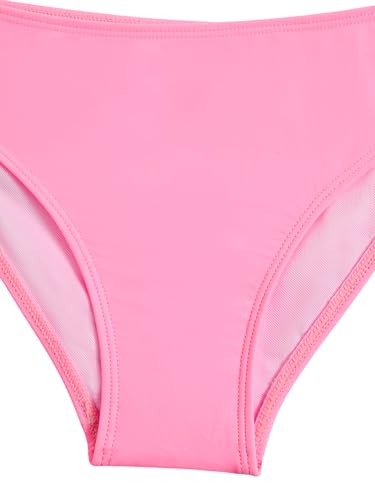 Image of COZYEASE Girls' 2 Piece Ditsy Floral Print Knot Front Ruched Triangle Bikini Swimsuit