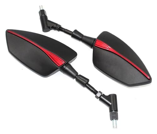 Espejo retrovisor de motocicleta lateral apto para Bajaj Dominar 400