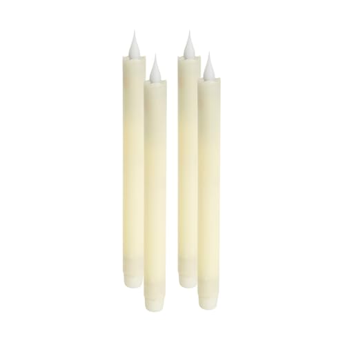 HomeStock Boldly Bohemian Candle with Moving Flame (Set of 4)